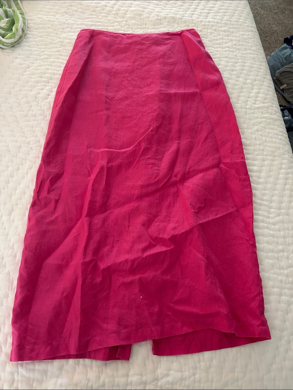 Lucy Paris Hot Pink Pencil Skirt
